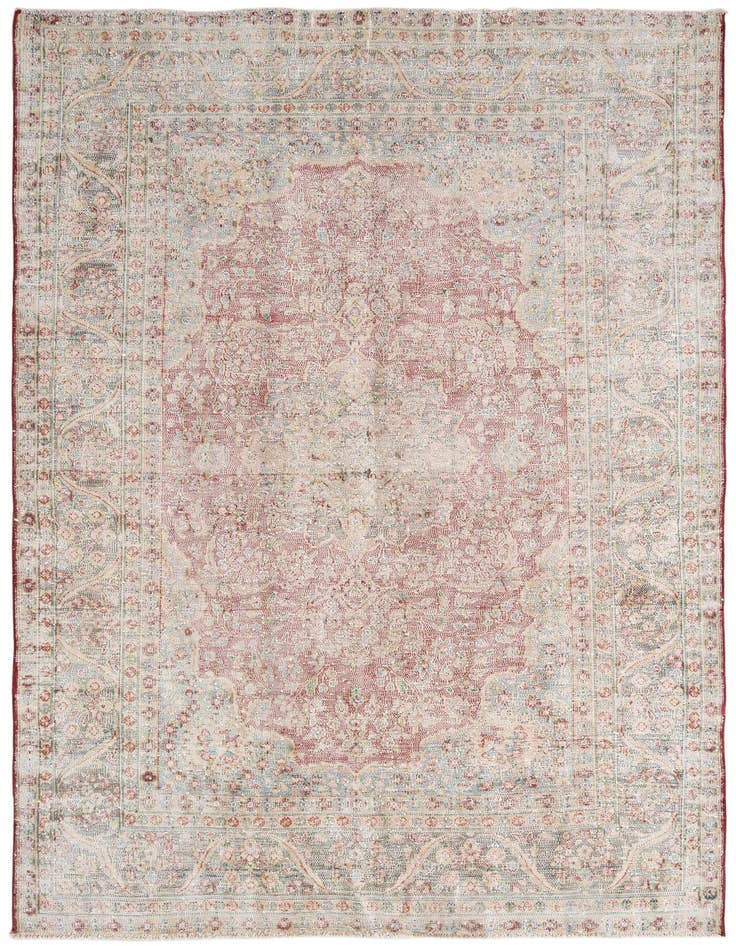 Detail image of 5' 11 x 8' 6 Vintage Royal Wool Rug