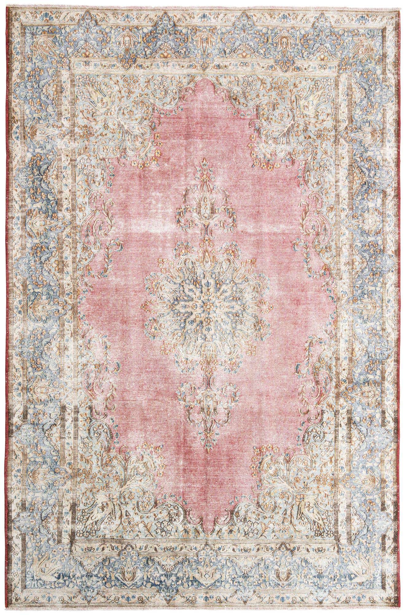 6' 8 x 10' Vintage Royal Wool Rug