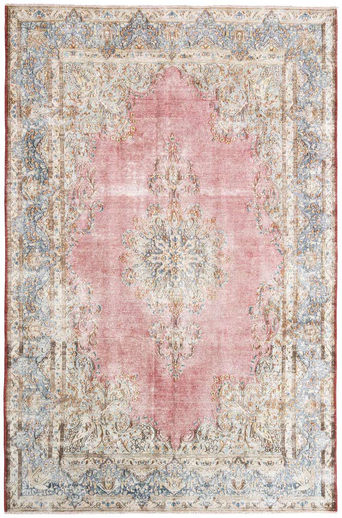 6' 8 x 10' Vintage Royal Wool Rug
