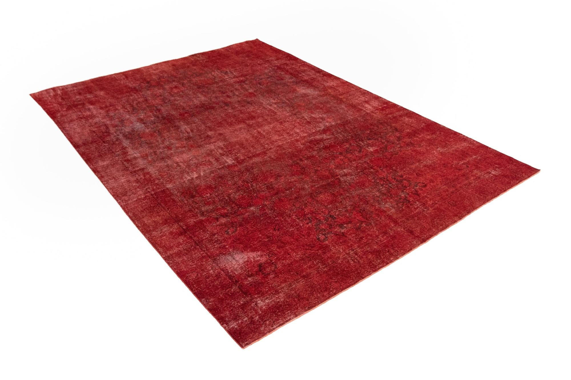 9' x 12' 9 Hand Knotted Vintage Royal Persian Wool Rug