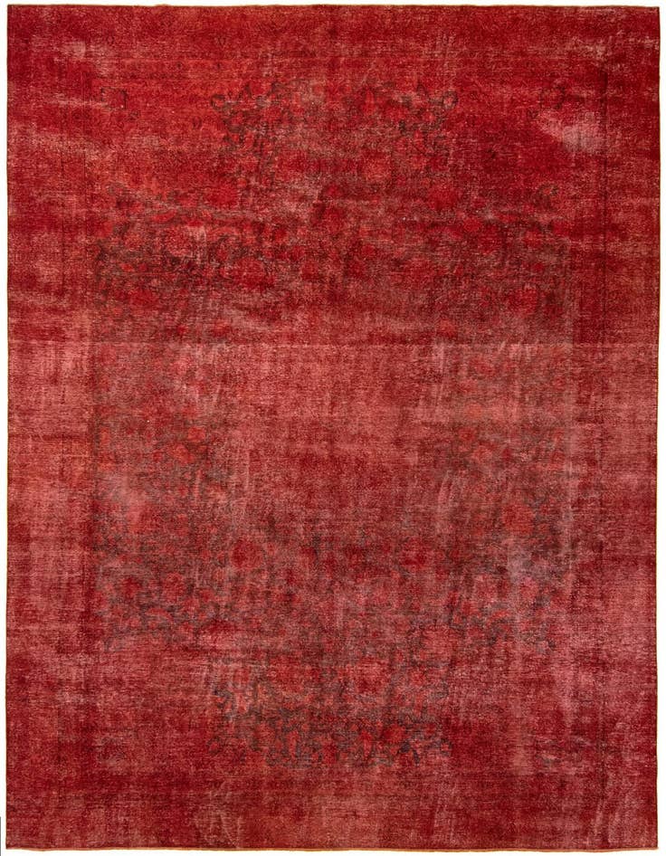 Detail image of 9' x 12' 9 Hand Knotted Vintage Royal Persian Wool Rug