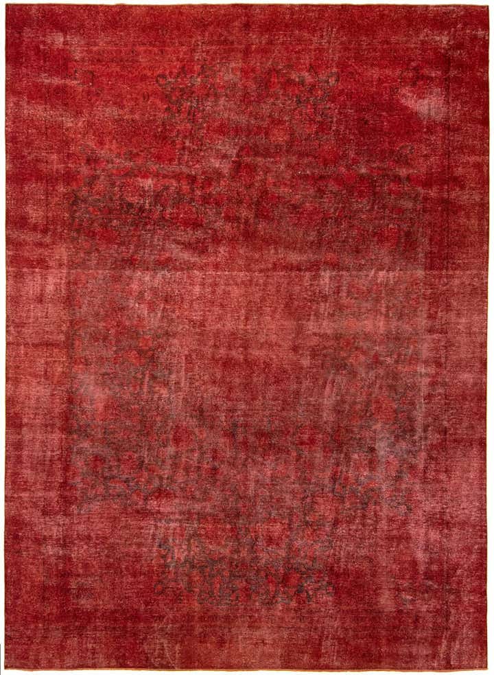 9' x 12' 9 Hand Knotted Vintage Royal Persian Wool Rug