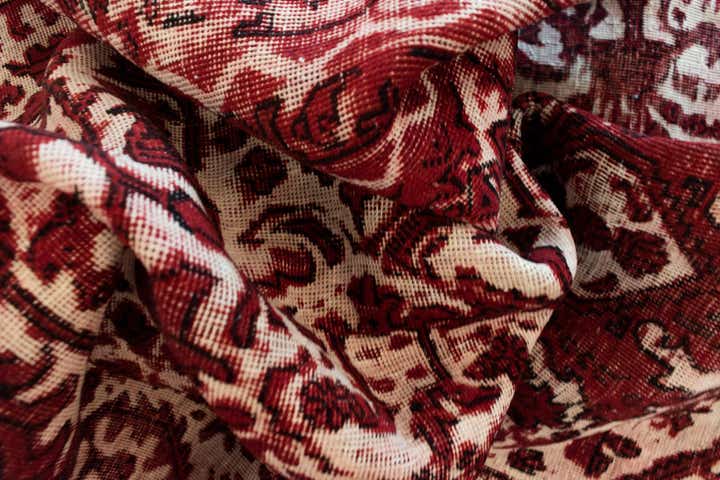 6' 4 x 9' 8 Vintage Royal Wool Rug