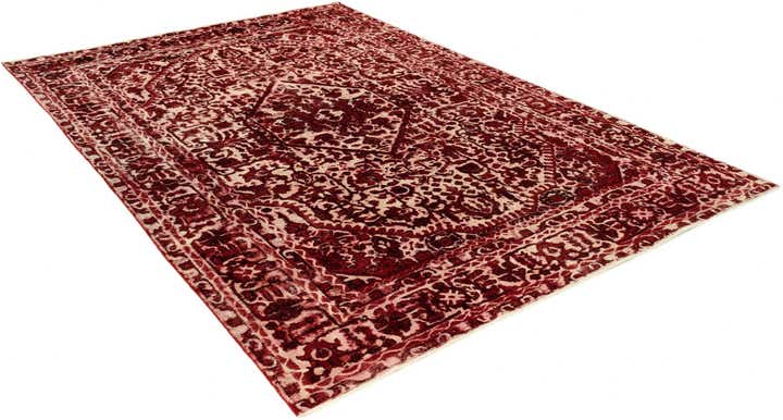 6' 4 x 9' 8 Vintage Royal Wool Rug