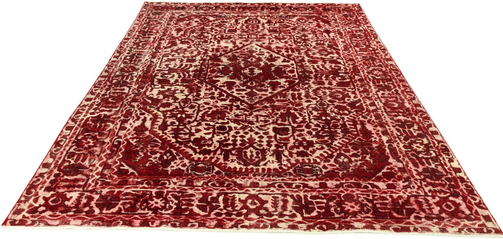 6' 4 x 9' 8 Vintage Royal Wool Rug