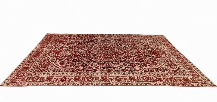 7' 10 x 11' 4 Vintage Royal Wool Rug