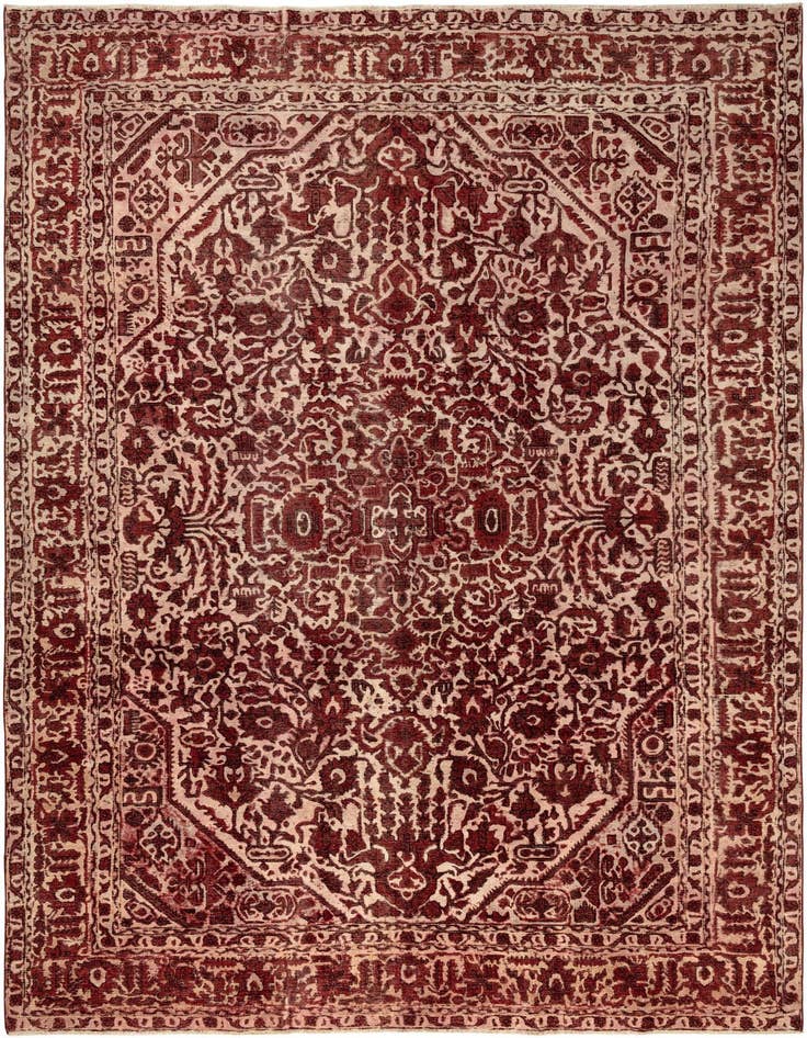 Detail image of 7' 10 x 11' 4 Vintage Royal Wool Rug