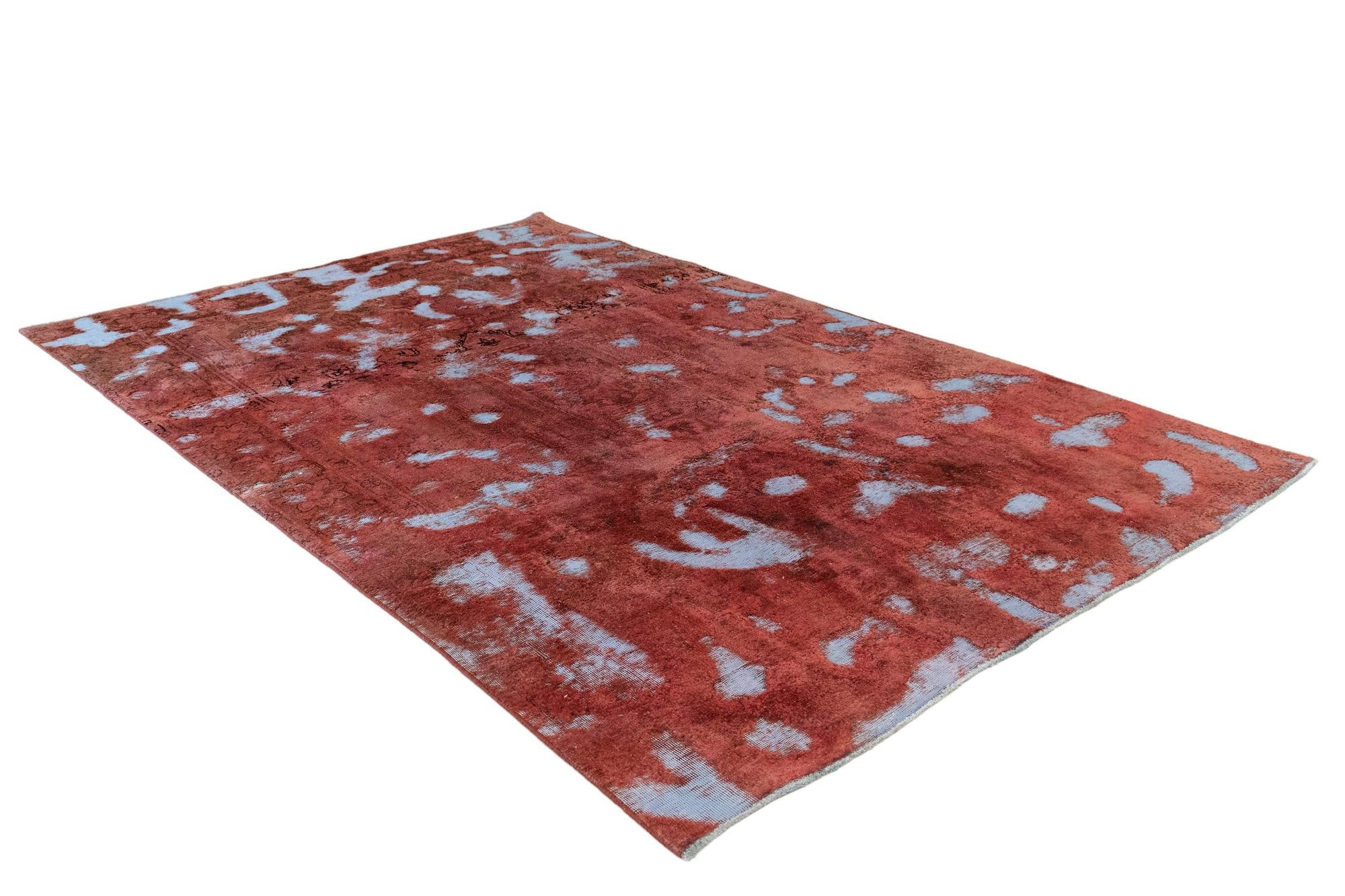 6' 4 x 9' 9 Vintage Royal Wool Rug