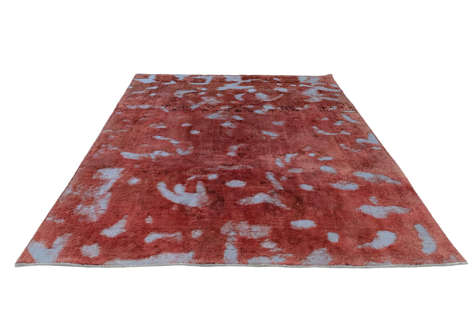 6' 4 x 9' 9 Vintage Royal Wool Rug