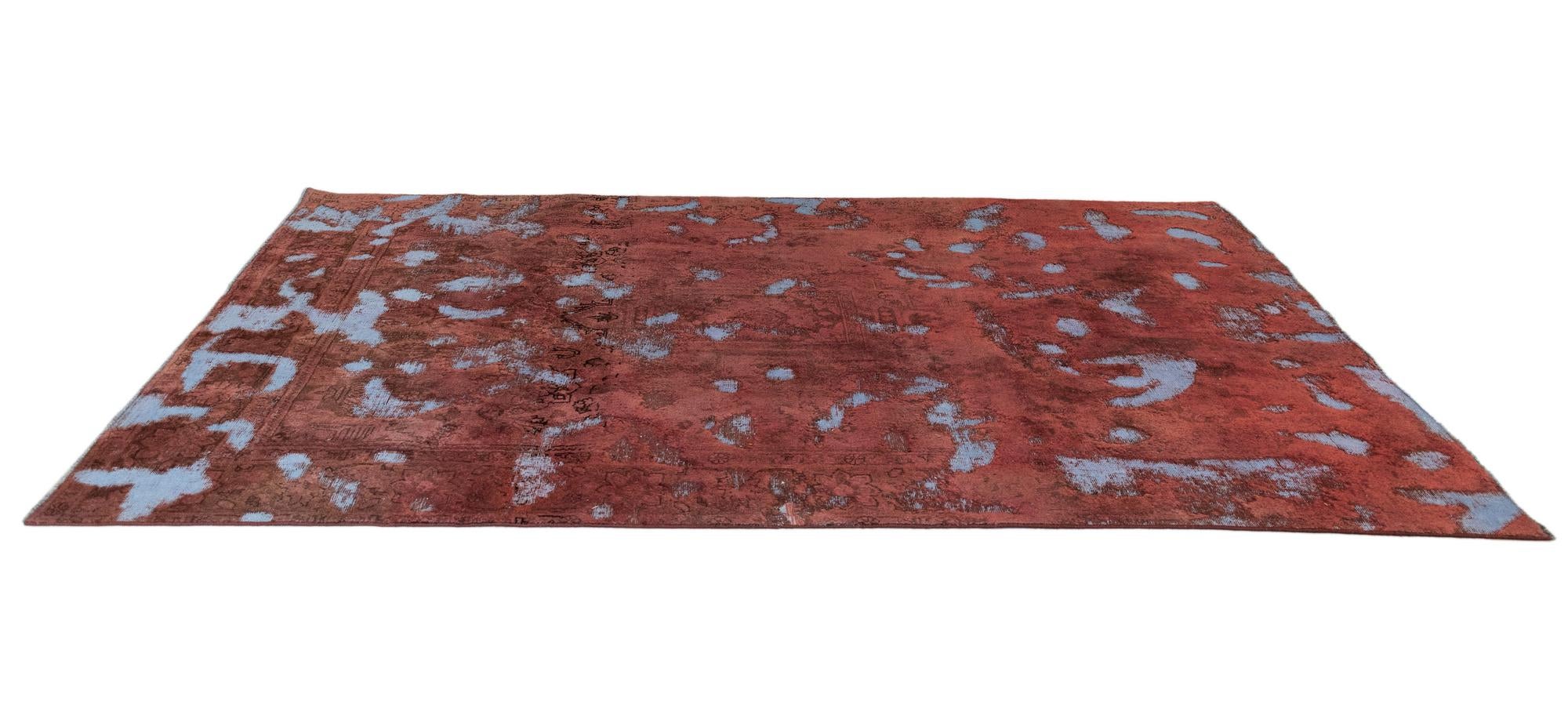 6' 4 x 9' 9 Vintage Royal Wool Rug