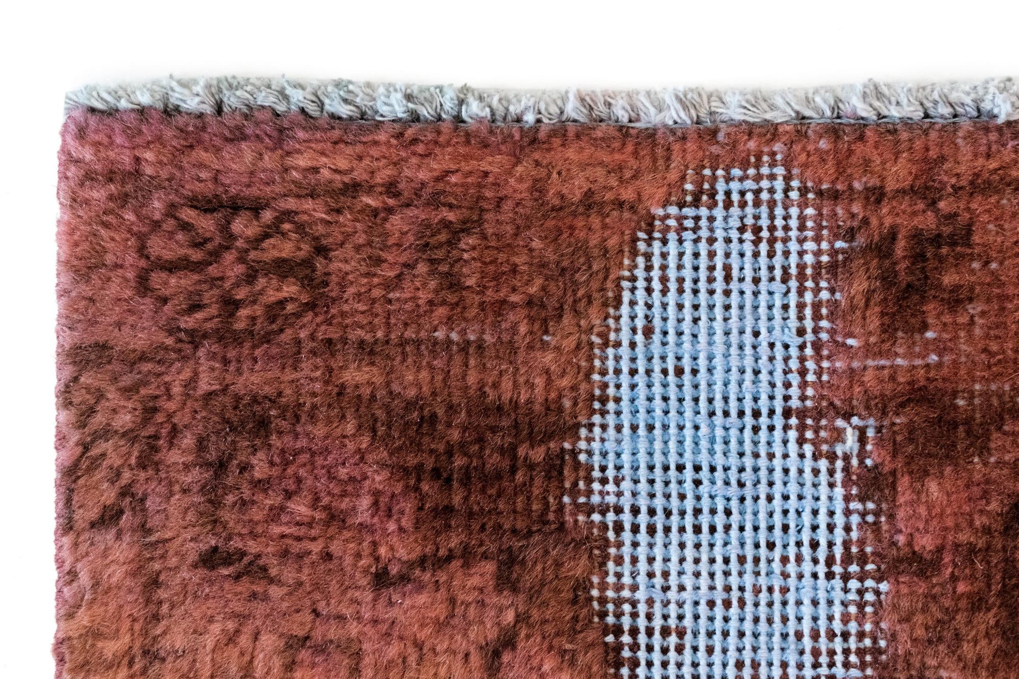 6' 4 x 9' 9 Vintage Royal Wool Rug