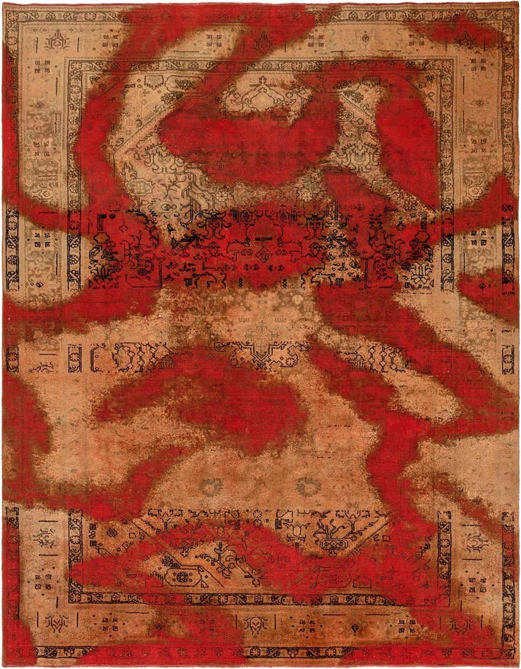 Detail image of 6' 4 x 9' 8 Vintage Royal Wool Rug