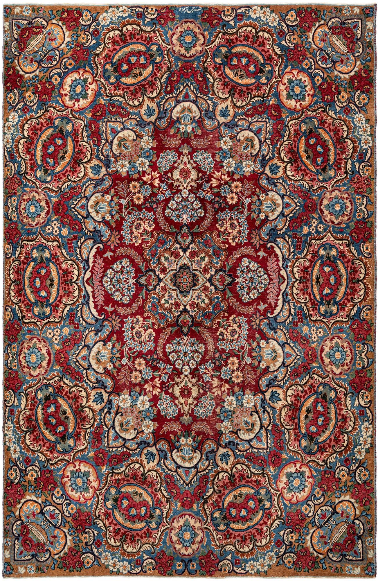 6' 5 x 9' 11 Vintage Royal Rug