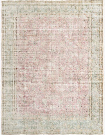 9' 8 x 12' 11 Vintage Royal Wool Rug