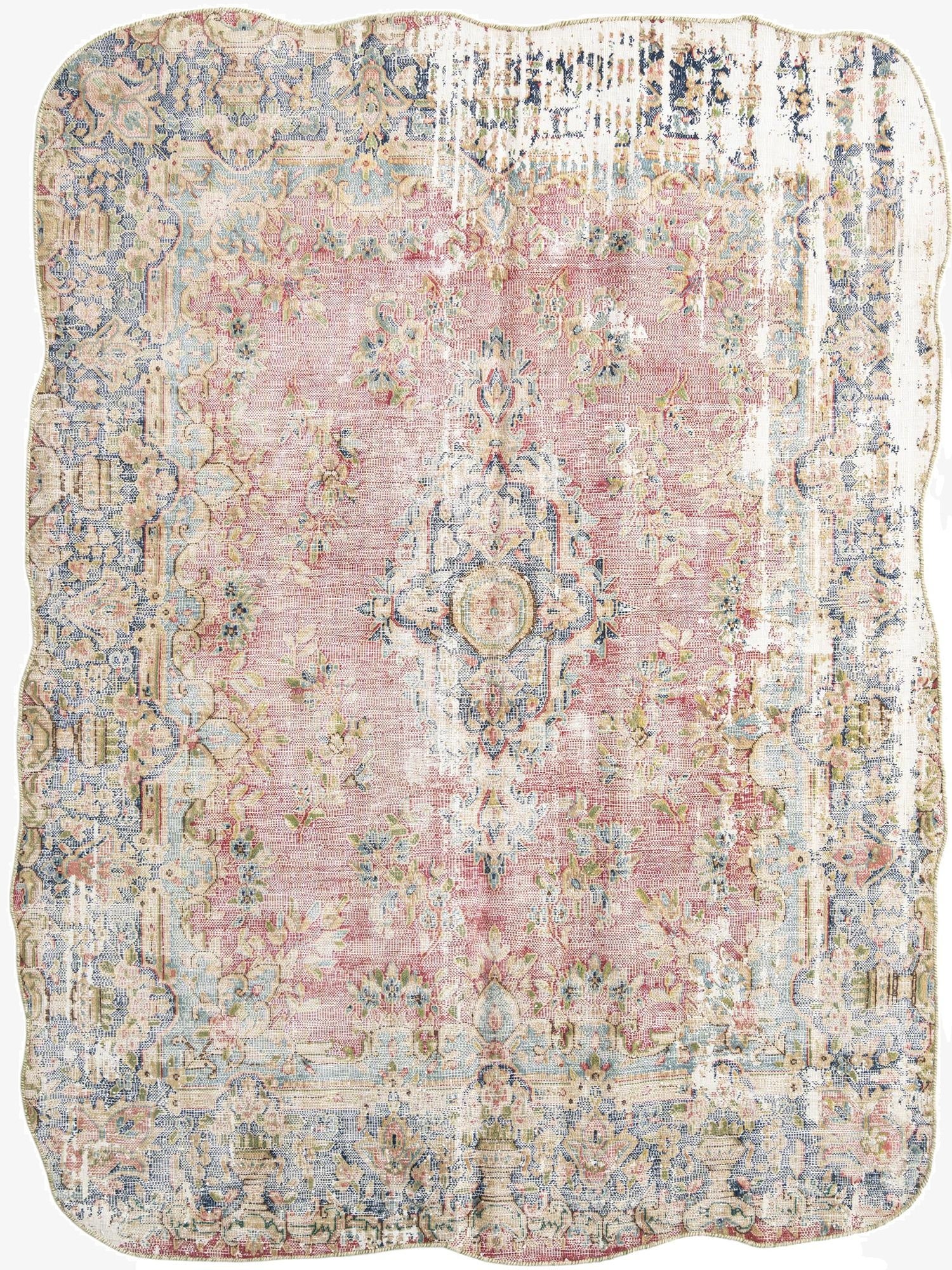6' x 8' 2 Vintage Royal Wool Rug
