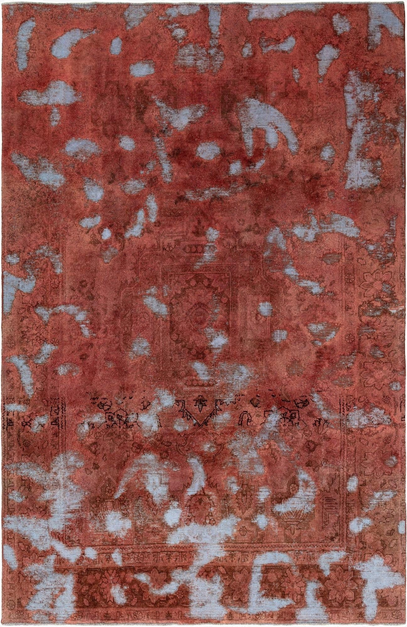 6' 4 x 9' 9 Vintage Royal Wool Rug