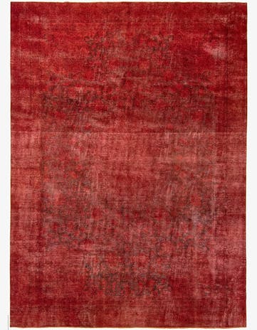 9' x 12' 9 Hand Knotted Vintage Royal Persian Wool Rug