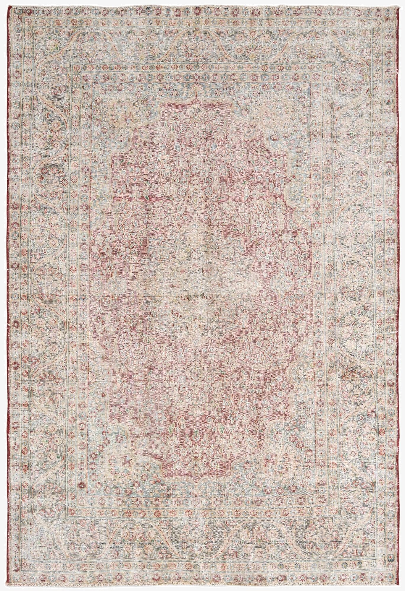 5' 11 x 8' 6 Vintage Royal Wool Rug