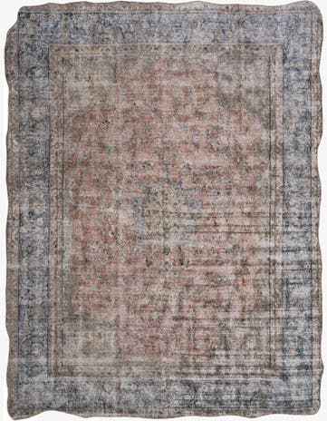 9' 6 x 12' 8 Vintage Royal Wool Rug