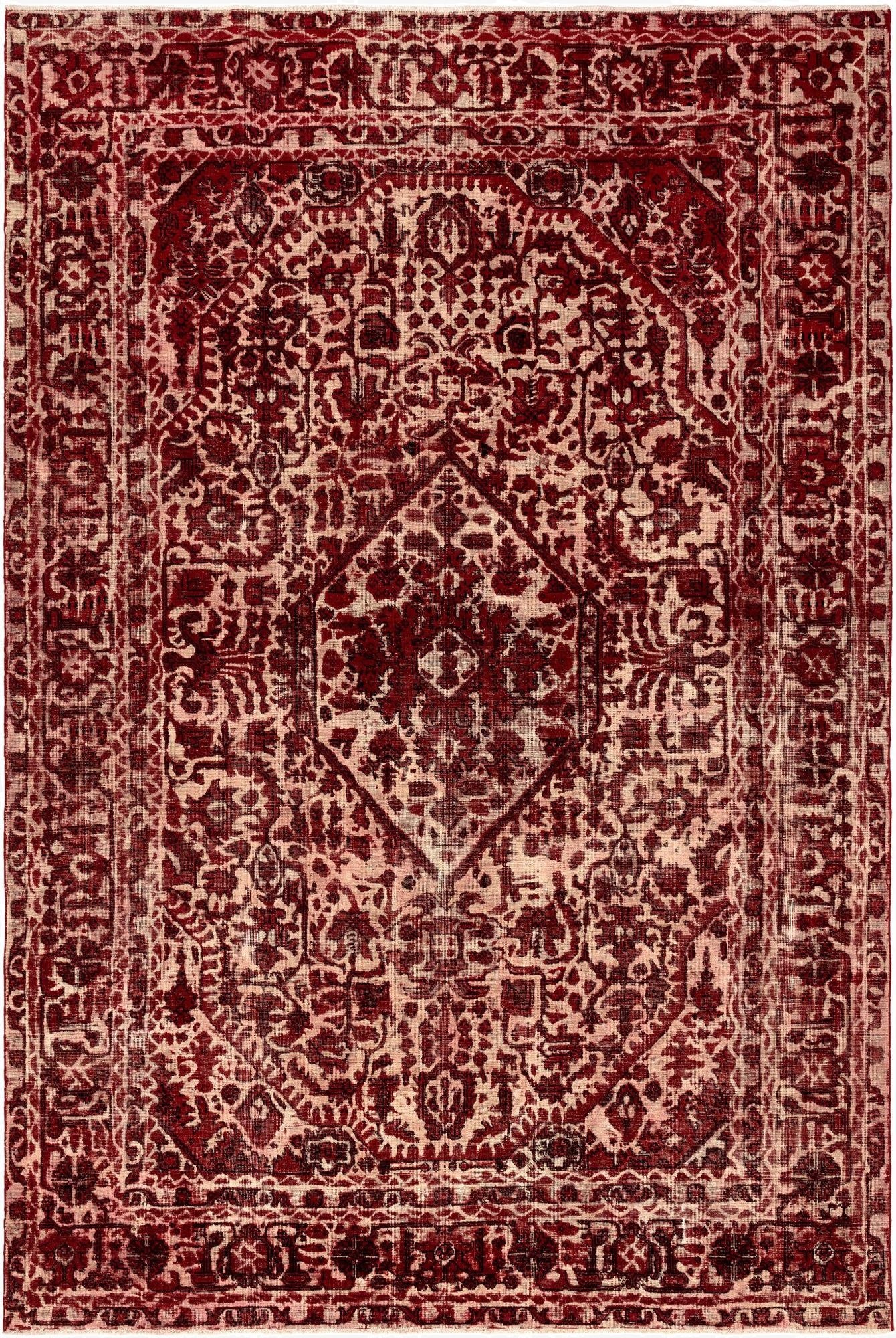 6' 4 x 9' 8 Vintage Royal Wool Rug