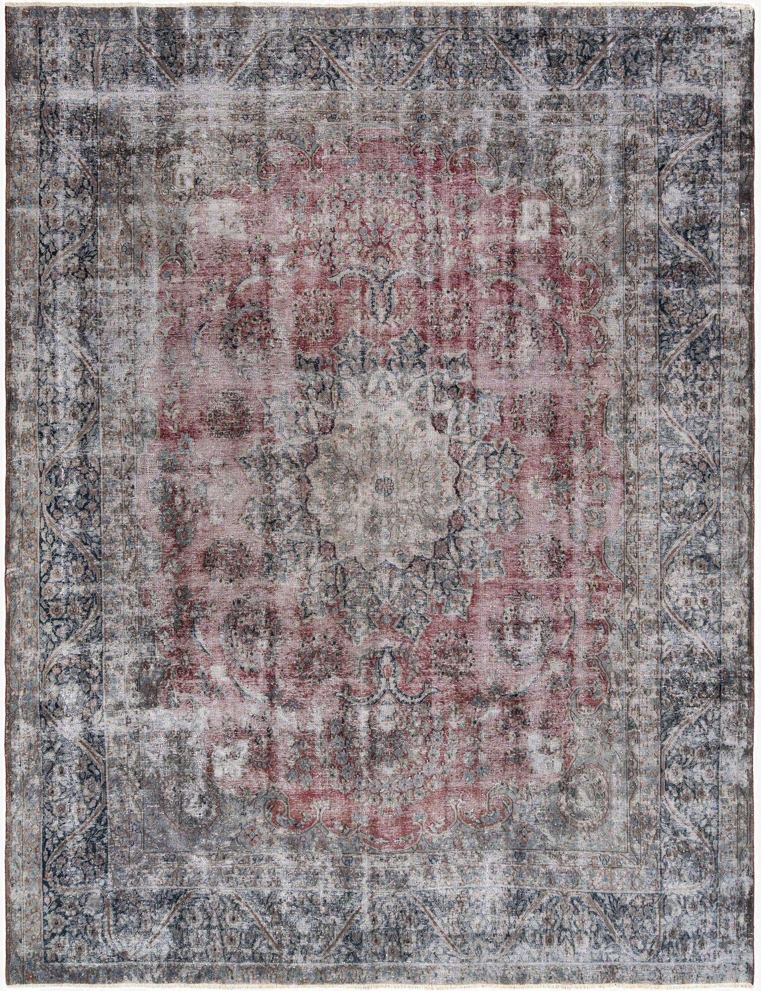 9' 8 x 12' 7 Vintage Royal Wool Rug