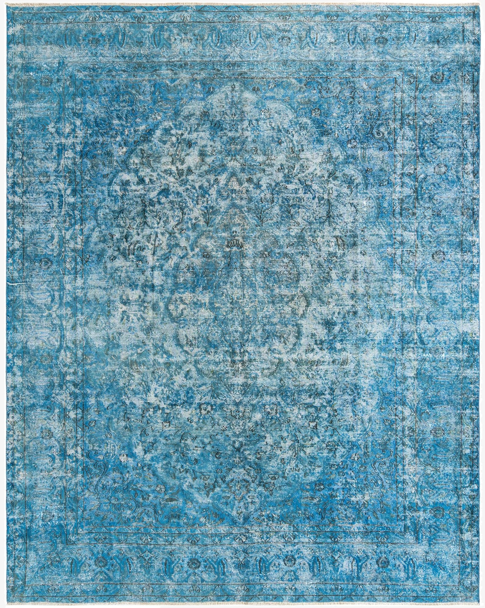 9' 11 x 12' 6 Vintage Royal Wool Rug
