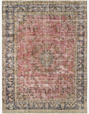 8' 11 x 12' 6 Vintage Royal Wool Rug