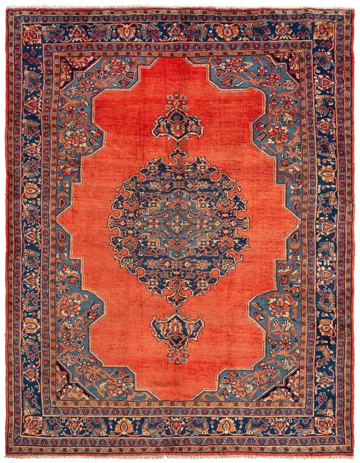 Detail image of 7' 1 x 11' 10 Viss Wool Rug