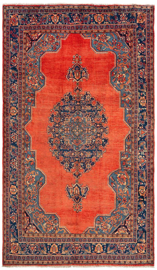 Detail image of 7' 1 x 11' 10 Viss Wool Rug