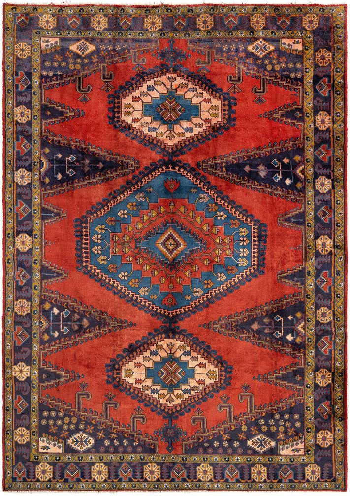 7' 1 x 9' 11 Viss Wool Rug