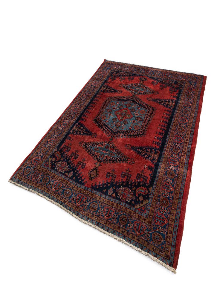 Detail image of 8' 11 x 10' 11 Viss Wool Rug