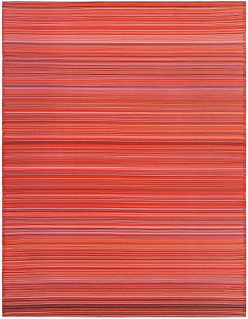 Red Easy-Clean Vista Breeze Indoor / Outdoor Rug