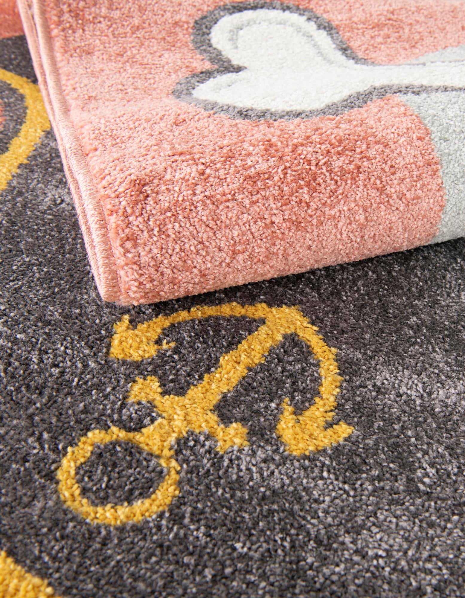 2' 2 x 2' 11 Pirate Whimsy Kids Rug
