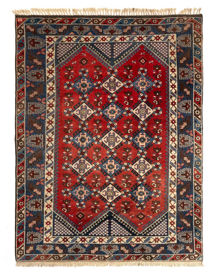 Detail image of 6' 5 x 9' 2 Yalameh Wool Rug