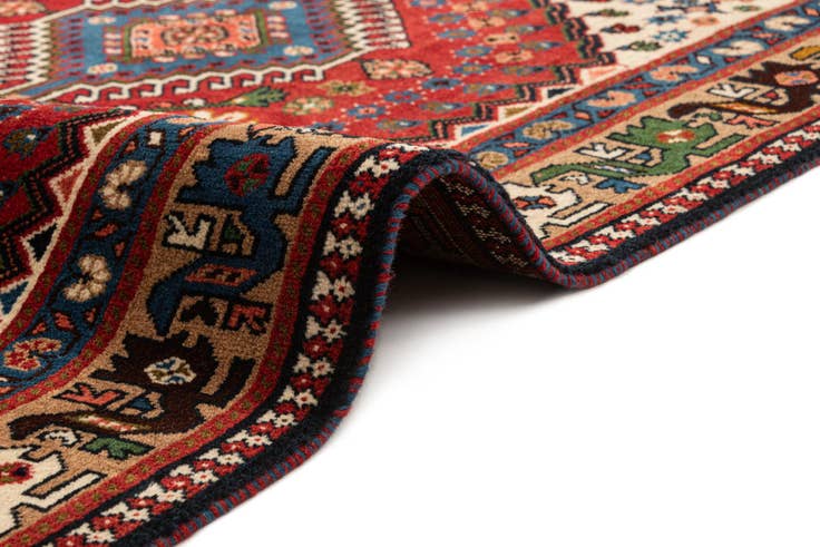 Detail image of 3' 5 x 5' Yalameh Rug