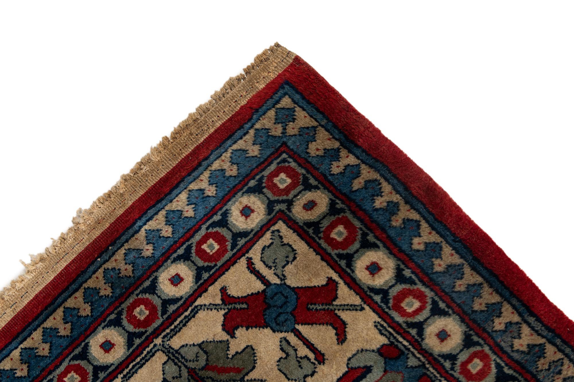 295cm x 415cm Hand Knotted Yalameh Wool Rug