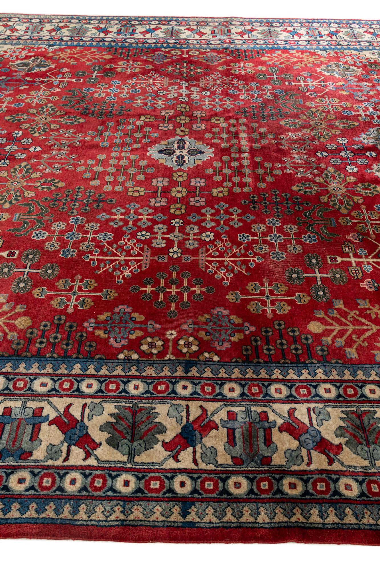 295cm x 415cm Hand Knotted Yalameh Wool Rug