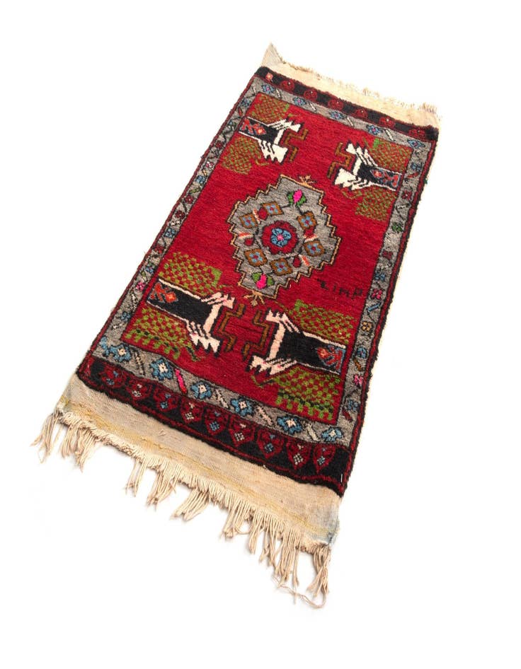 Detail image of 1' 8 x 3' 1 Yastik Rug
