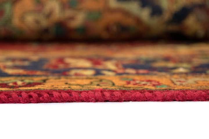 6' 6 x 10' 1 Hand Knotted Yazd Persian Wool Rug