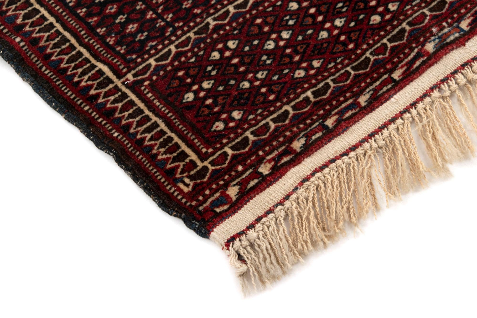3' 3 x 4' 6 Hand Knotted Yomauth Persian Wool Rug