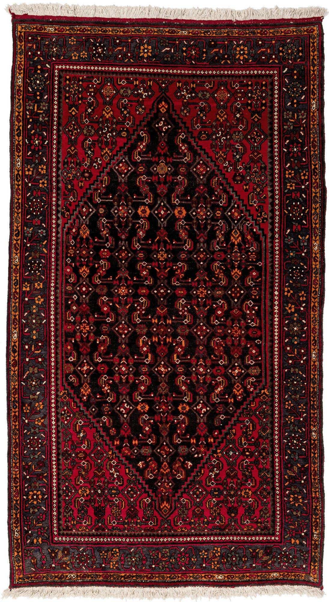 4' 4 x 7' 7 Zandjan Rug