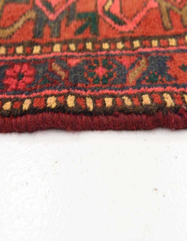 Detail image of 4' x 6' 7 Hand Knotted Zanjan Persian Wool Rug