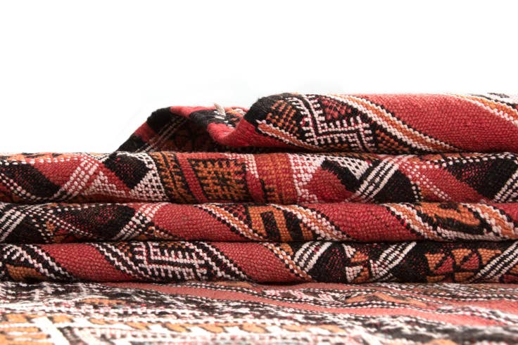 Detail image of 6' 11 x 9' 5 Zemour Kilim Rug