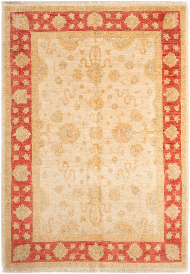 Detail image of 5' 8 x 7' 10 Ziegler Wool Rug