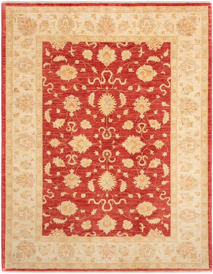 Detail image of 5' 10 x 7' 11 Ziegler Wool Rug