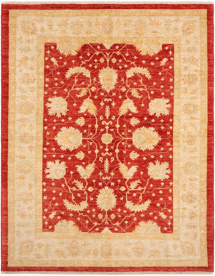 Detail image of 5' 7 x 7' 9 Ziegler Wool Rug