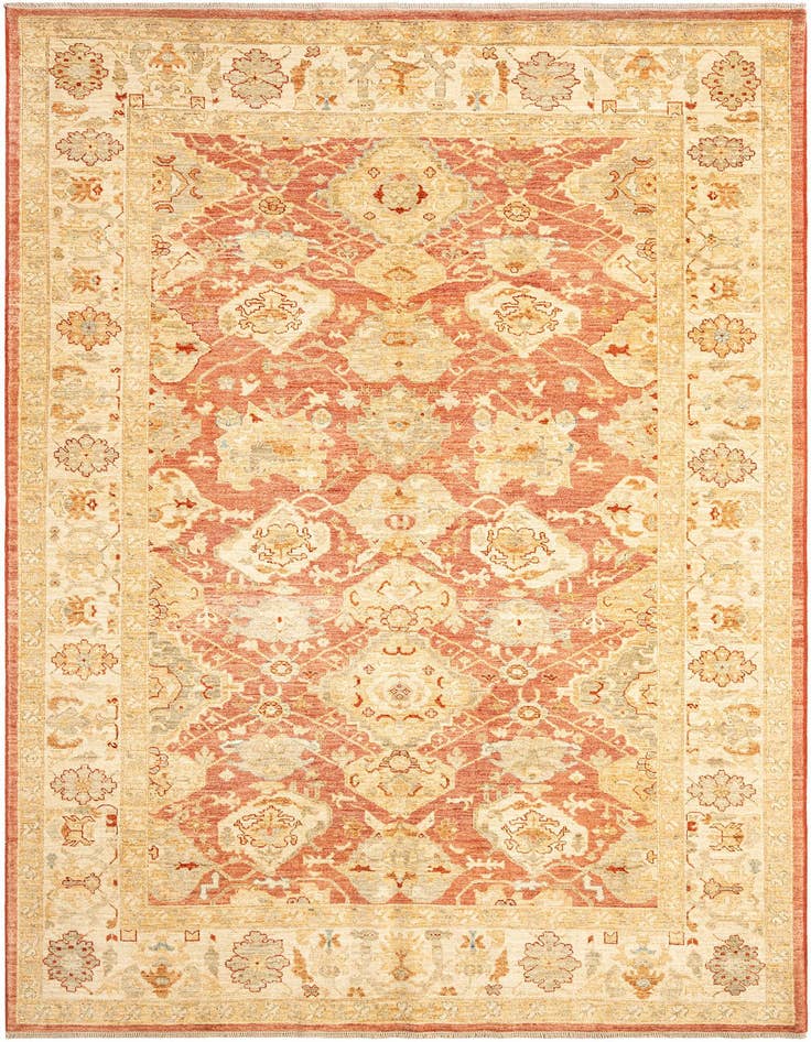 Detail image of 6' 7 x 9' 11 Ziegler Wool Rug