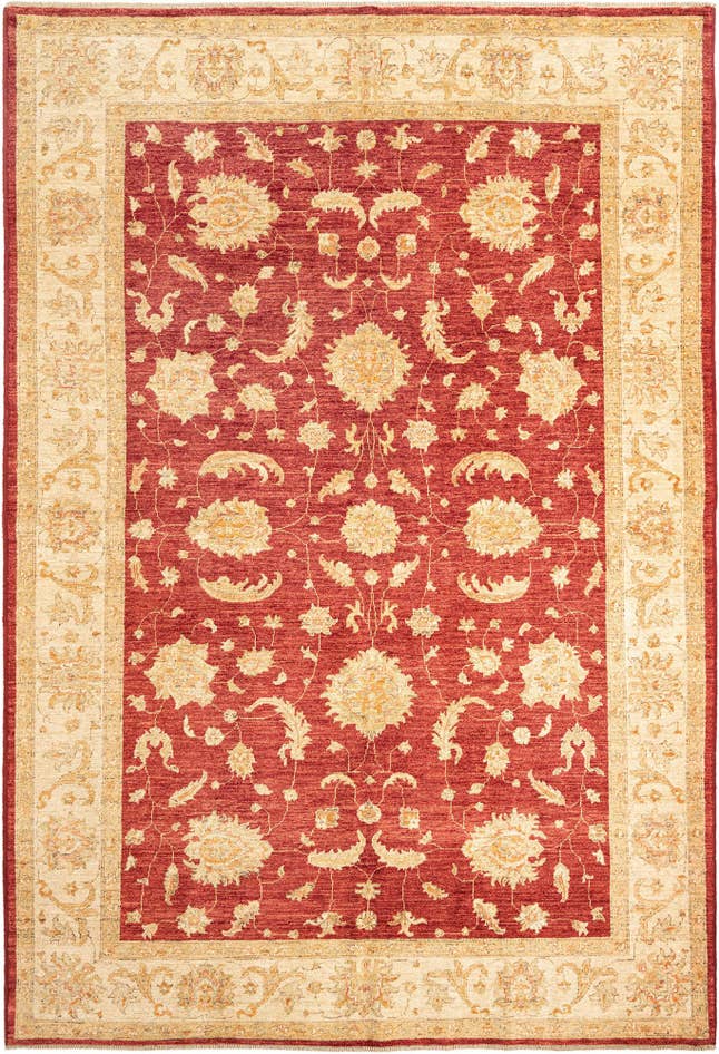 Detail image of 6' 8 x 9' 10 Ziegler Wool Rug