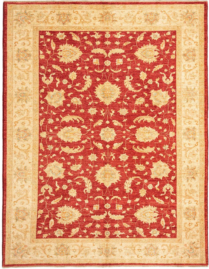 Detail image of 6' 9 x 9' 6 Ziegler Wool Rug