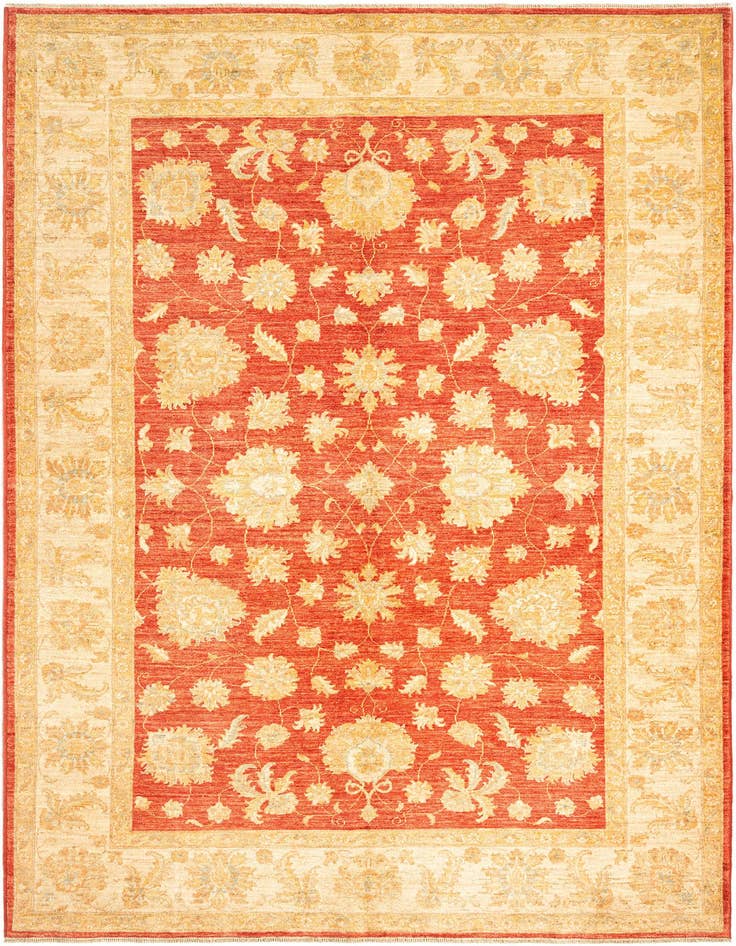 Detail image of 6' 8 x 10' 1 Ziegler Wool Rug